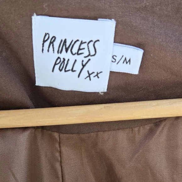 Princess Polly Carrie Plaid Oversized Vest - Picture 5 of 8